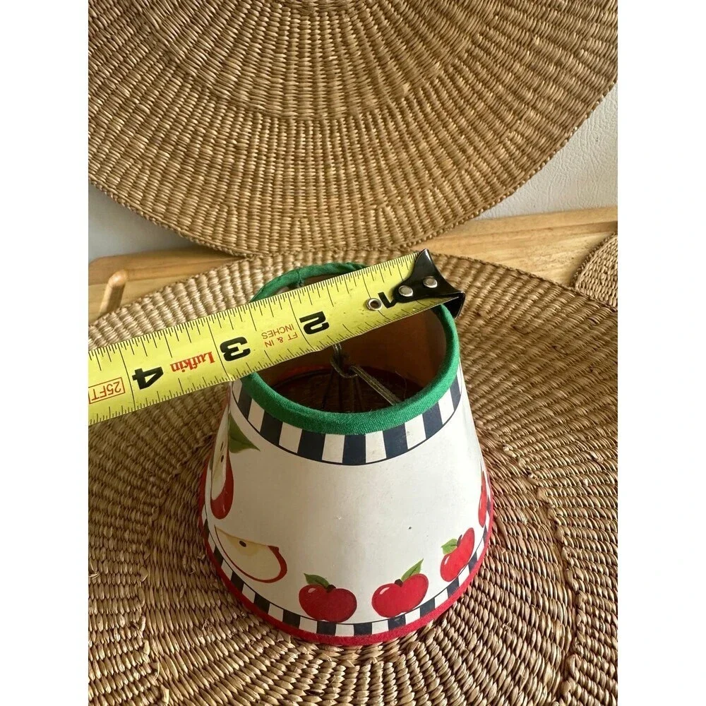 Vintage Apple small lamp shade